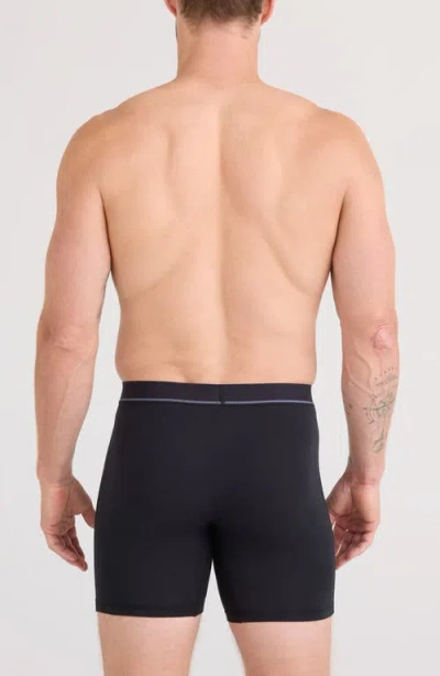 Saxx Assorted 2-pack Multi-sport Mesh Performance Boxer Briefs In Black