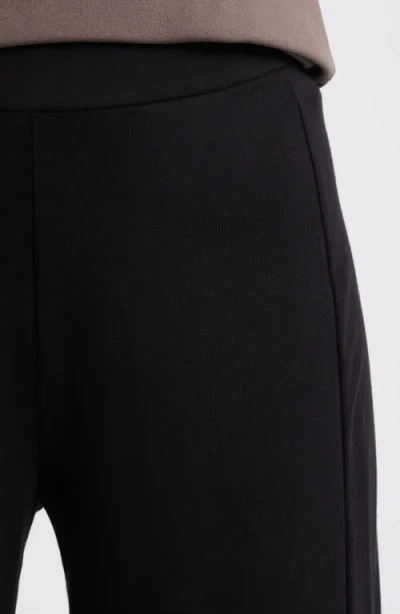 Eileen Fisher Organic Cotton Ankle Lantern Pants In Black