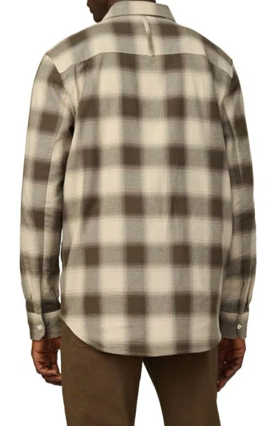 Joe's The Reynolds Plaid Cotton Button-up Shirt In Brown