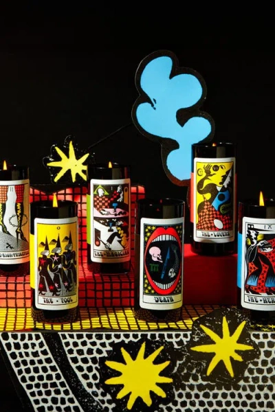 54celsius Tarot Candle In Black