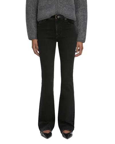 Frame The Reboot High Rise Flare Leg Jeans In Meteor