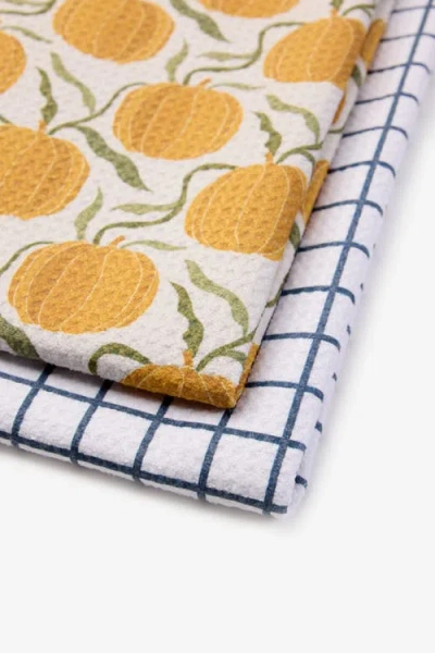 Geometry Kitchen Tea Towel Set In Multi