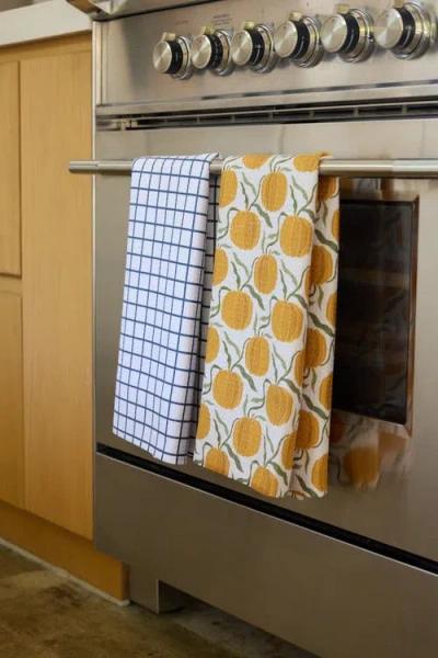 Geometry Kitchen Tea Towel Set In Multi