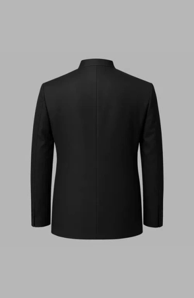 Blvck Mandarin Jacket In Black
