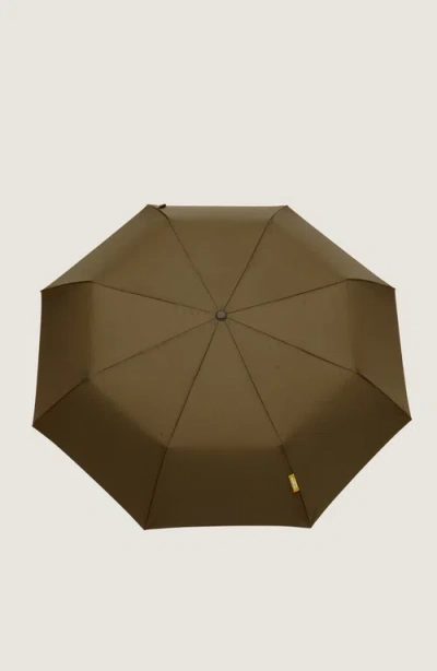 Original Duckhead Compact Umbrella With Automatic Open-close Function In Brown