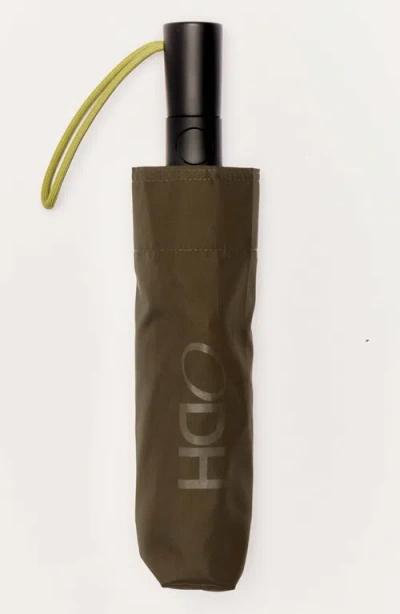 Original Duckhead Compact Umbrella With Automatic Open-close Function In Brown