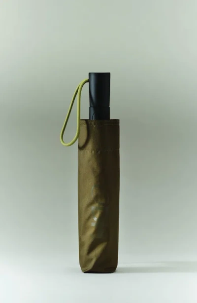 Original Duckhead Compact Umbrella With Automatic Open-close Function In Brown