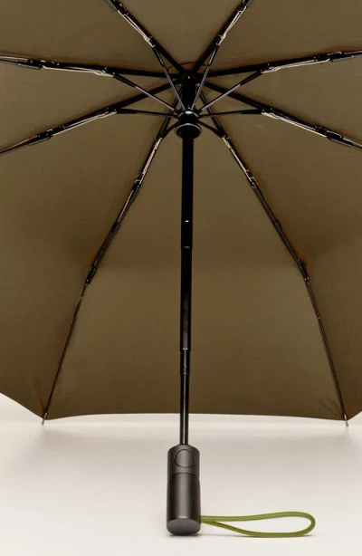 Original Duckhead Compact Umbrella With Automatic Open-close Function In Brown