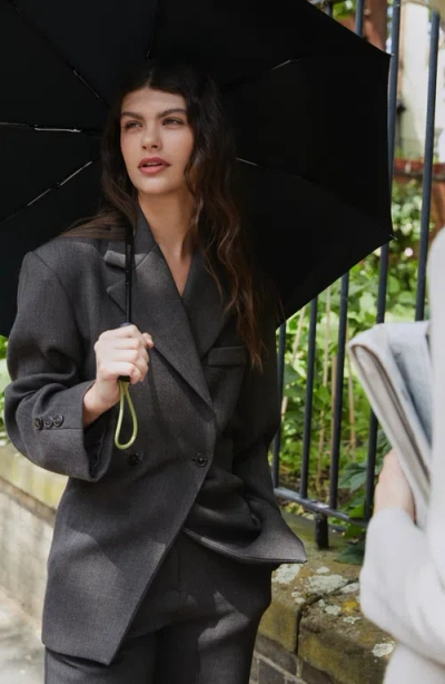 Original Duckhead Compact Umbrella With Automatic Open-close Function In Black