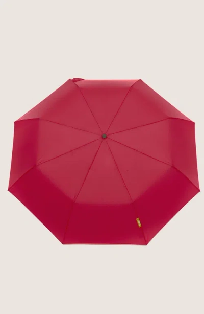 Original Duckhead Compact Umbrella With Automatic Open-close Function In Red