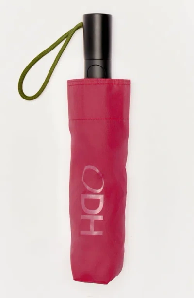 Original Duckhead Compact Umbrella With Automatic Open-close Function In Red