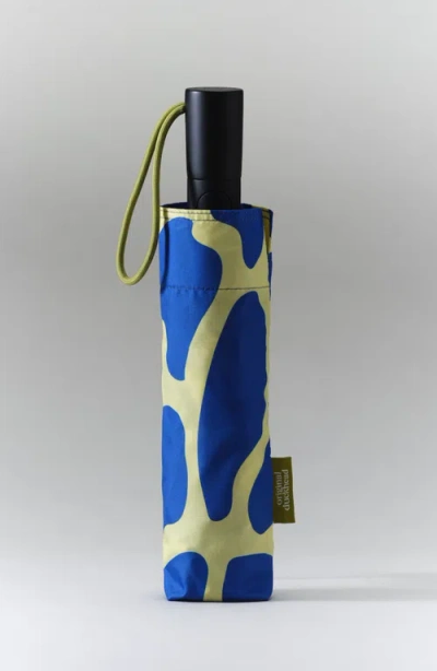 Original Duckhead Compact Umbrella With Automatic Open-close Function In Blue