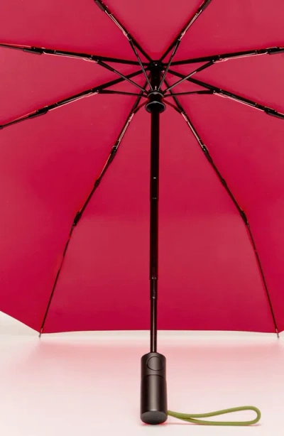 Original Duckhead Compact Umbrella With Automatic Open-close Function In Red