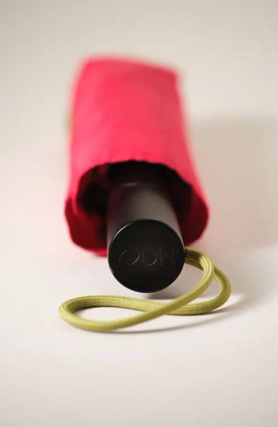 Original Duckhead Compact Umbrella With Automatic Open-close Function In Red
