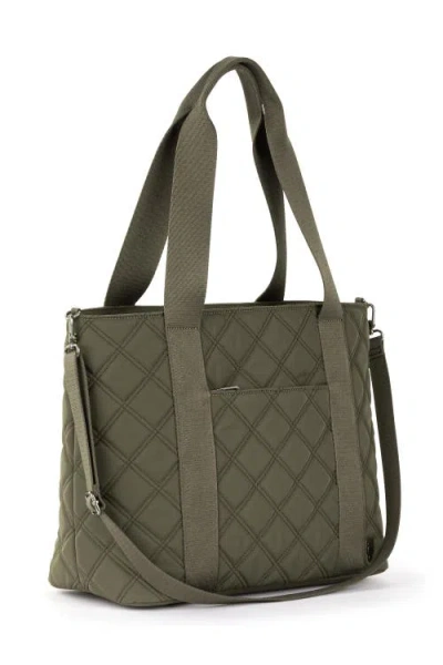 Sakroots Arlo Large Tote Bag In Green