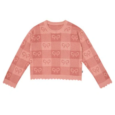 Modern Moments™ By Gerber Jacquard Sweater Knit Top And Pant Set In Pink