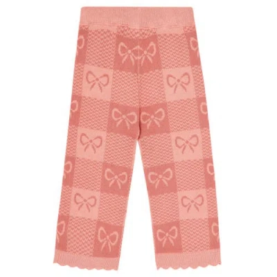 Modern Moments™ By Gerber Jacquard Sweater Knit Top And Pant Set In Pink
