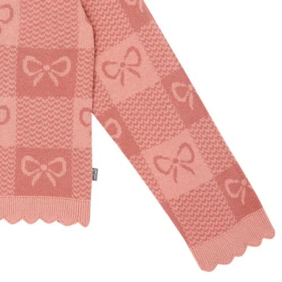 Modern Moments™ By Gerber Jacquard Sweater Knit Top And Pant Set In Pink