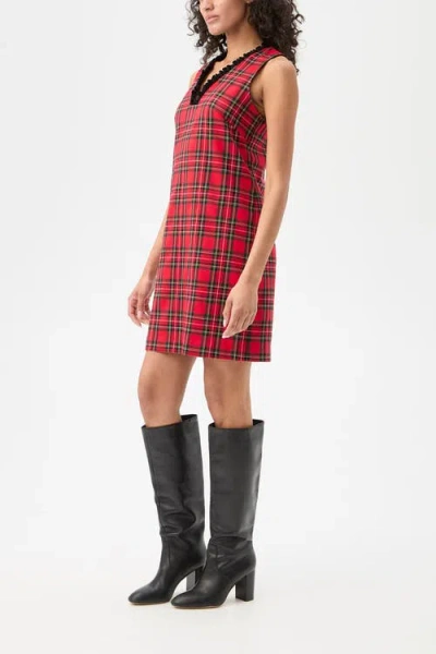 Trina Turk Revah Plaid Dress In Multi