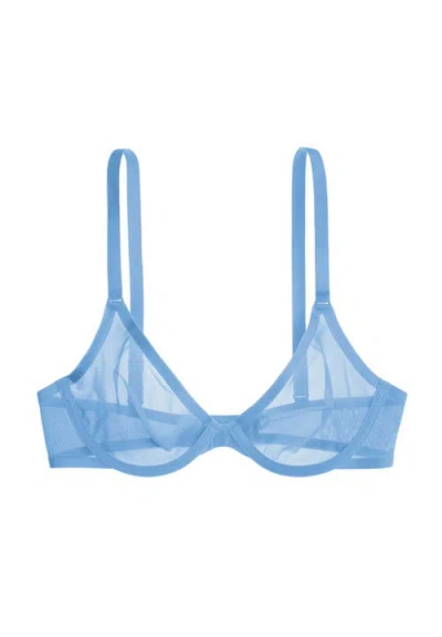 Cuup The Plunge Mesh In Blue