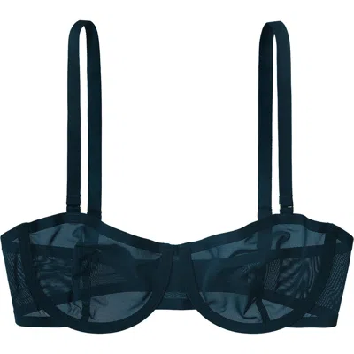 Cuup The Balconette Mesh In Blue