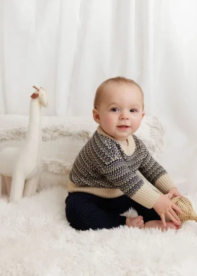 Ely's & Co. Looms Distressed Knit Collection In Blue