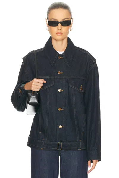 Agolde Merritt Jacket In Blue