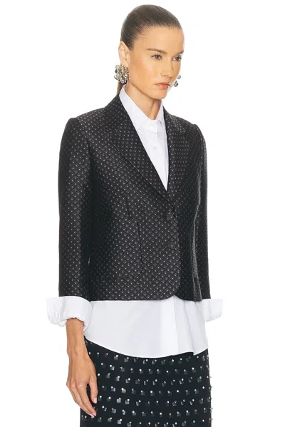 Dries Van Noten Bamis Jacket In Blue