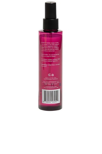 Higherdose Transdermal Magnesium Spray In Purple