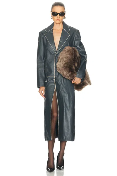 Mimchik Mulholland Coat In Gray