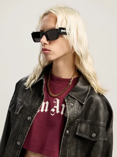 Palm Angels Angels Chain Necklace In Gold