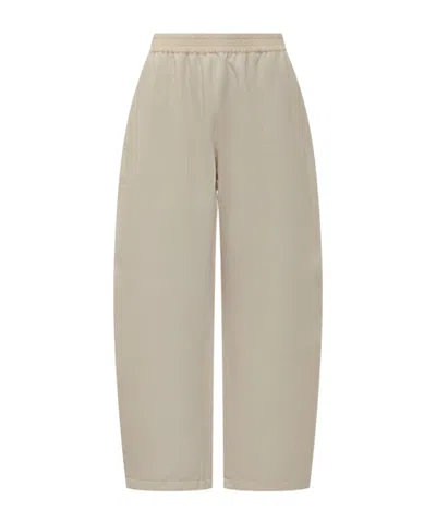 Studio Nicholson Wool Trousers In Neutral