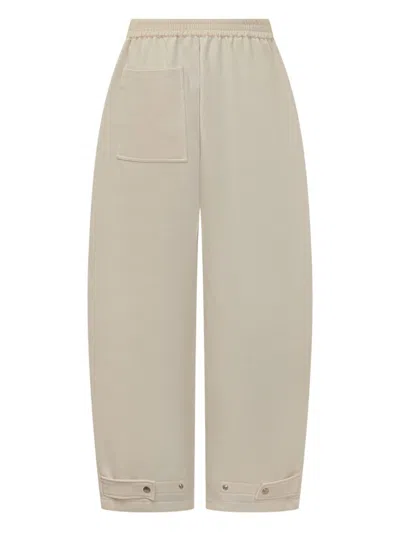 Studio Nicholson Wool Trousers In Neutral