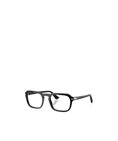 Persol Geometric Frame Plain Mirror In Gray
