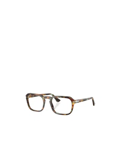 Persol Geometric Frame Plain Mirror In Multi