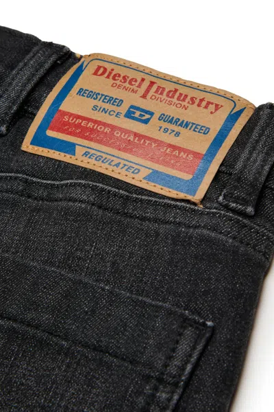 Diesel D-sire Cargo Pocket Jeans In Black