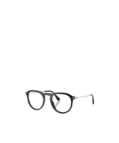 Persol Geometric Frame Plain Mirror In Gray