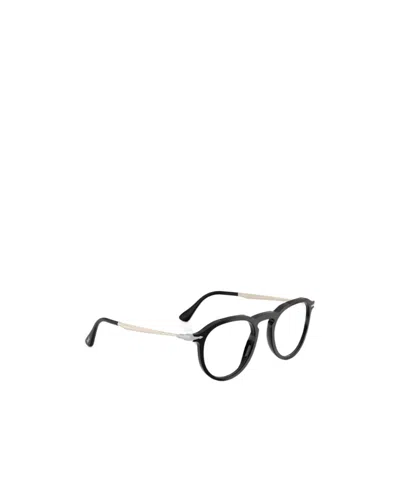 Persol Geometric Frame Plain Mirror In Gray
