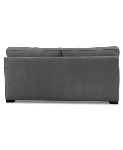 Macy's Radley Fabric Apartment Sofa, Exclusively At  In Gray