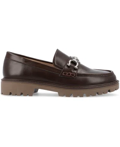 Journee Collection Journee Women's Jessamey Loafer In Brown