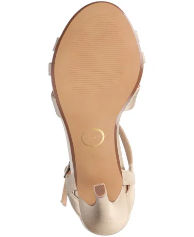 Journee Collection Women's Valry Stiletto Dress Sandals In Gold