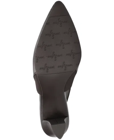 Easy Street Dessa Womens Pointed Closed Toe Stiletto Heel Pumps In Blue