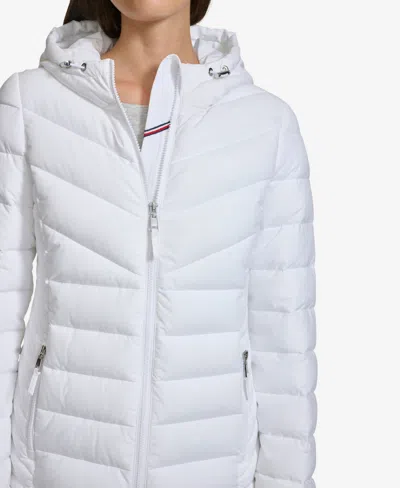 Tommy Hilfiger Women's Puffer Jacket In White
