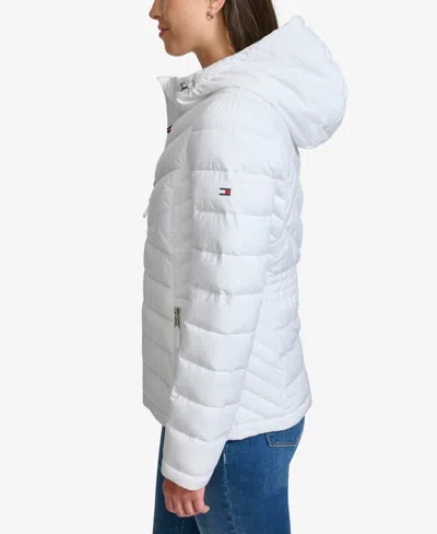 Tommy Hilfiger Women's Puffer Jacket In White