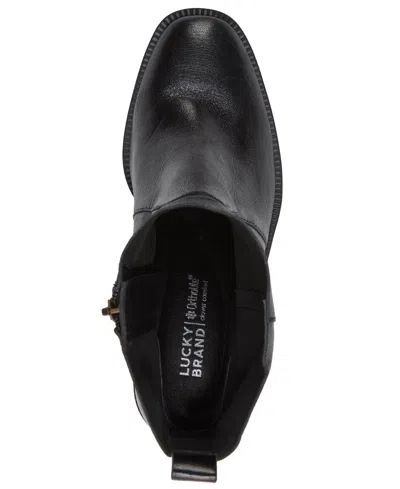 Lucky Brand Avissia Bootie In Black
