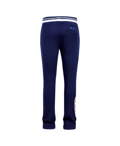 Pro Standard Men's Navy Georgia Tech Yellow Jackets Script Tail Fleece Sweatpants In Blue