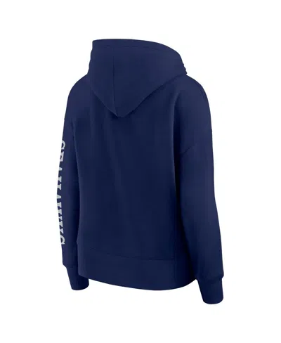 Fanatics Women's College Navy Seattle Seahawks Elements Next Pullover Hoodie In Blue