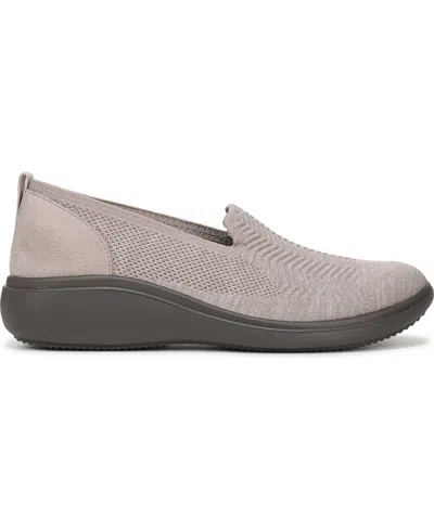 Lifestride Women's Boulevard Washable Round Toe Slip Ons In Neutral