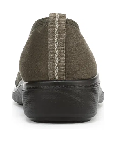 Lifestride Women's Boulevard Washable Round Toe Slip Ons In Green