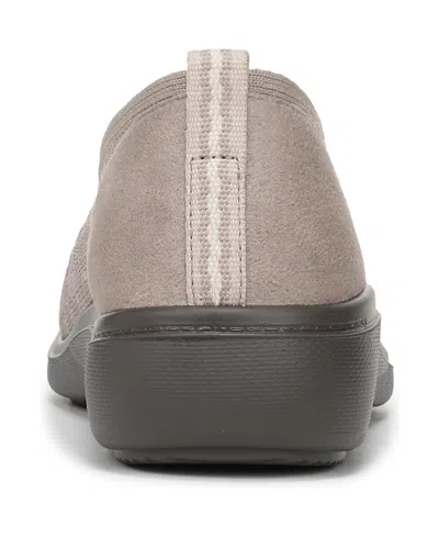 Lifestride Women's Boulevard Washable Round Toe Slip Ons In Neutral